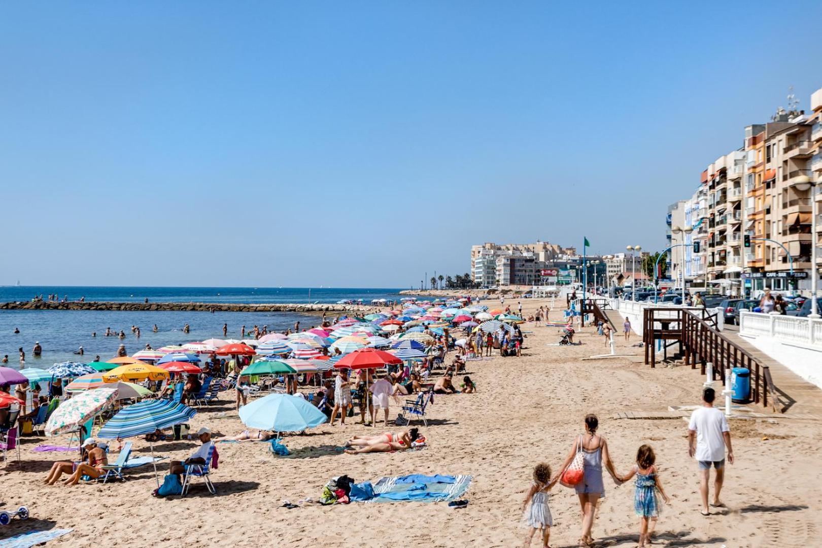 Premium Apartment Beach Aldea Del Mar Torrevieja Bagian luar foto